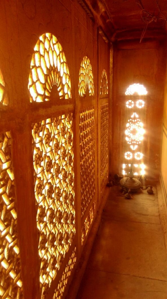 Fort Gabhana palace detail